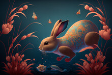 Chinese New Year Water Rabbit Created With Generative AI