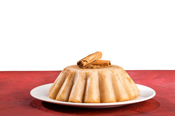 Sticker - Colombian dessert natilla traditionally served during Christmas