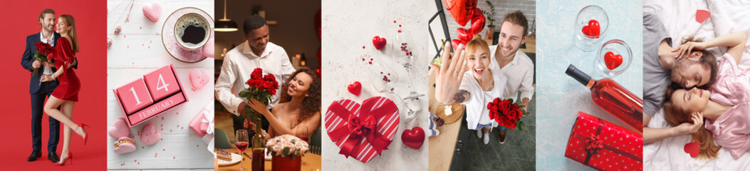 Poster - Romantic collection for Valentine's Day holiday