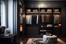 Modern Wardrobe Room Where You Can Store Your Clothes Perfectly