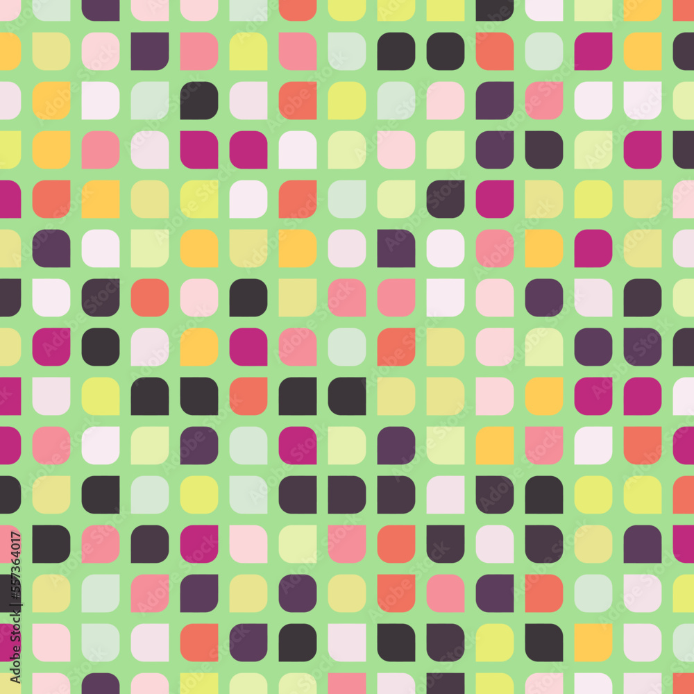 Color checkered squares background abstract illustration