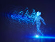 © Science RF - Woman made from wires, conceptual illustration