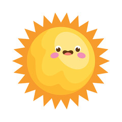 Sticker - season sun kawaii