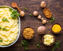 Mashed Potatoes With Herbs
