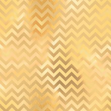 Great Metalline Enchanting Pattern Backdrop - Golden Zig-zag Background - Gold Chevron Texture
