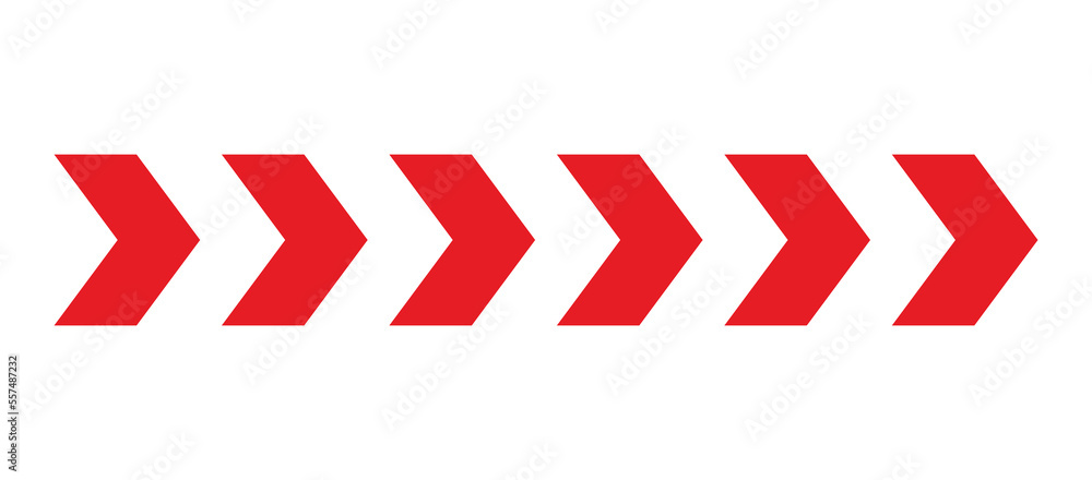 Chevrons on Red Chevrons on Red