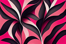Abstract Background With Pink Patterns