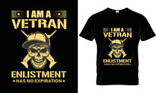 Veteran  - Vector Graphic, Typographic Poster, Vintage, Label, Badge, Logo, Icon Or T-shirt