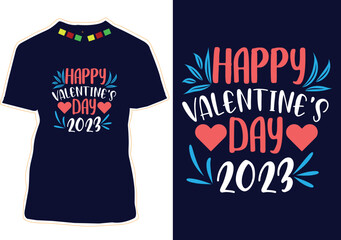 Wall Mural - Valentine's day t-shirt design vector