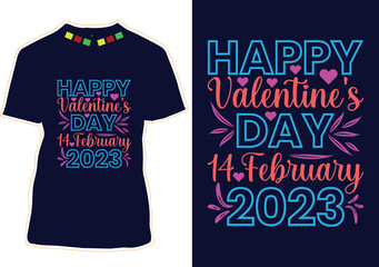 Poster - Valentine's day t-shirt design vector