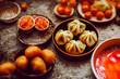 Lunar New Year, wedding, or festive occasion. Lots of Spring Festival food and treats.