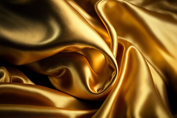 golden silk made by generative ai