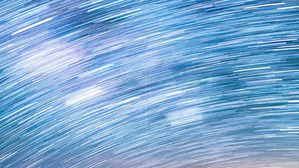 Wall Mural - Startrails 50mm in South Sky Aquarids Meteor Shower Above Trona Pinnacles Mojave Desert USA Astrophotography Time Lapse