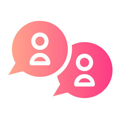 Sticker - dialogue icon