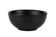 black bowl isolated on transparent png