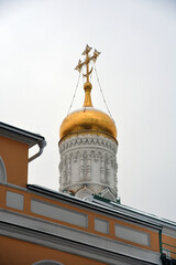 Wall Mural - Moscow Kremlin architecture, popular landmark. Ivan Great Bell tower.