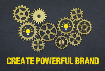 Sticker - Create Powerful Brand	
