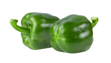 Green Pepper Isolated On Transparent Png