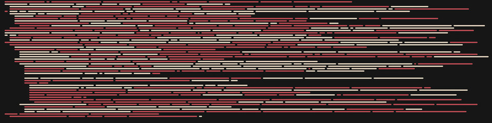 Code on screen vector illustration, flat cartoon coding lines simulation