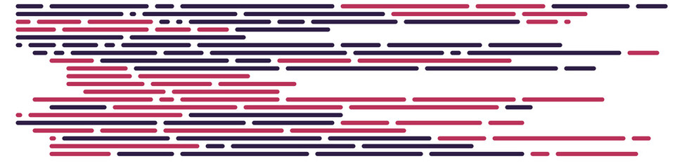 Code on screen vector illustration, flat cartoon coding lines simulation