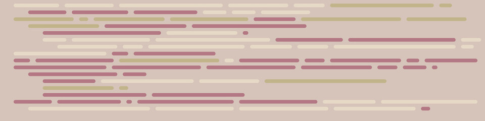 Code on screen vector illustration, flat cartoon coding lines simulation