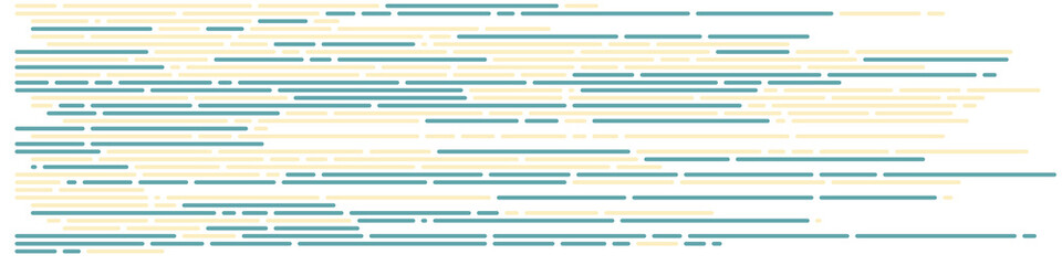 Code on screen vector illustration, flat cartoon coding lines simulation