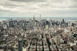 New York City Manhattan, Midtown, aerial view
