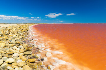 Salin de Giraud in Camargue region, Provence, France