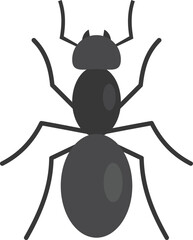 Poster - Animal ant icon. Flat illustration of Animal ant vector icon for web design isolated