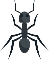 Sticker - Fauna ant icon. Flat illustration of Fauna ant vector icon for web design isolated