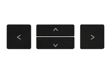 buttons from a computer keyboard, top to bottom to right to left