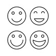 © Lunaraa - smile icon vector for web and mobile app. smile emoticon icon. feedback sign and symbol