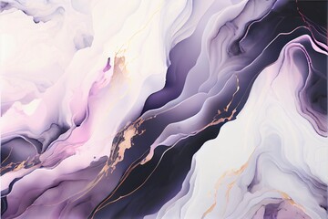 Wall Mural - watercolor marble background