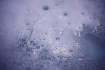 Wall Mural - Soap foam and bubbles background