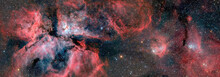 Panoramic View Of Eta Carinae Nebula
