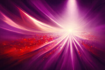 Wall Mural - Beautiful crystal abstract background, light heaven cristals. digital art.