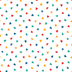 Wall Mural - baby seamless pattern. repeating childish background. hand draw irregular design for prints. repeate