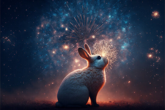 Happy New Year, Year of the Rabbit, Chinese New Year, 2023, happy holidays