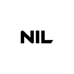 Wall Mural - NIL letter logo design with white background in illustrator, vector logo modern alphabet font overlap style. calligraphy designs for logo, Poster, Invitation, etc.