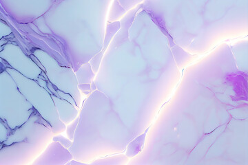 Fototapete - Marble texture with wavy lines in pastel shades. Elegant background. Gen Art	