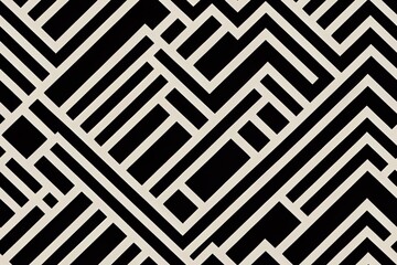 Wall Mural - Abstract design with a minimal, modern aesthetic. A slick, up-to-date graphic layout layout. Generative AI
