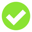 Green Check mark icon transparent png