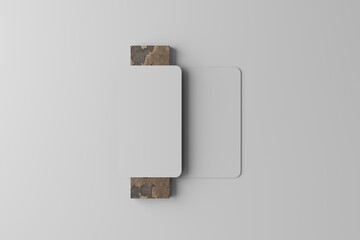 Wall Mural - business card mockup