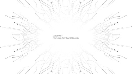 gray white background image, technology background design and communication connection.