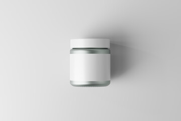 Poster - frosted glass cosmetic bottle