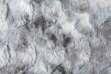 Wall Mural - Gray fur background