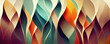 Leinwanddruck Bild - Abstract modern wallpaper background illustration (Generative AI)