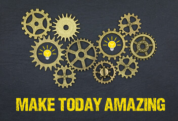 Canvas Print - Make today amazing