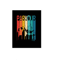 parkour t  shirt design