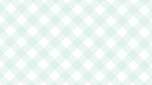 Blue Or Turquoise And White Checkered Seamless Pattern As A Background